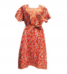 8202-RD (Square Neck Dress)