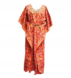 8203-RD (Kaftan with Belt)