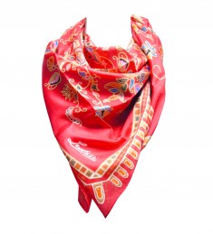 8702-RD (42in Silk Scarf)